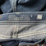 Miss Me Women's Easy Skinny Jeans Size 27 | 4 Dark Wash FDL Embellished Y2K Jean Photo 7