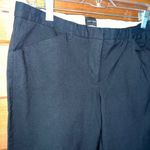 The Limited  Black Cropped Dress Capris Size 12 Photo 1