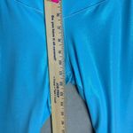 Aerie Offline By Real Me Crop High Rise Yoga Pants Blue Shine size L Photo 10