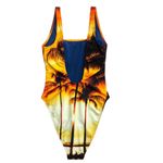 Aerie  Sunset Palm Print One Piece Photo 1