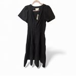 Anthropologie Black Midi Dress Photo 2