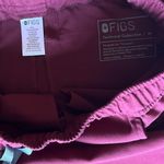 FIGS Size M Maroon  Technical Collection Jogger Style Like New Scrub Pants Photo 1