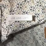 Loft Beaded Pom Pom Clutch Striped Canvas Clutch Photo 6