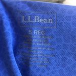L.L.Bean  Circle Print Blue Tank Top with Zipped Pocket Women’s Size Small Photo 4