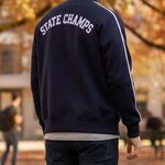 Old Navy State Champs Midweight Jacket Vintage Style Photo 1
