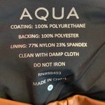 AQUA Brown Leather Pants Photo 2