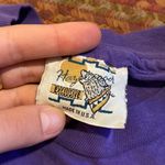 VTG PURPLE WESTERN FRINGE TEE SHIRT Size M Photo 1