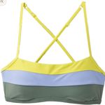 prAna
Women's Lurisia Bathing Suit Army Green Color block Top Small New Photo 8