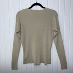 J.Crew Silk Light Green / Gray Cardigan Sweater Size S Photo 2