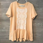 LOGO By Lori Goldstein LOGO lounge yellow‎ top size large Photo 0