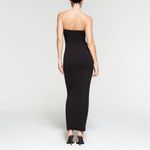 SKIMS NWT Classic Black Strapless TUBE DRESS Size Small Photo 2