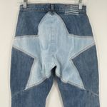Revice Denim Revice Venus Star Two Tone Cotton Zip Fly Cropped Skinny Denim Jeans Size 27 Photo 6
