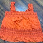 Old Navy Orange Lace Detail Blouse Photo 0