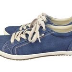 Taos Star Denim Blue Canvas Lace Up Comfort Casual Sneakers Women's‎ 9.5 Photo 0