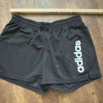 Adidas - Logo Shorts - Men's or Women's 1X / 2X Black Drawstring Athletic Photo 0