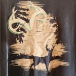 Realtree  light purple deer hunting t shirt size womens medium loose fit Photo 1