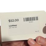 VINTAGE LizWear Silk Red floral Button Photo 4