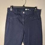 Gap Women's Skinny Jeans - Dark Blue Stretch Fit SZ 10 Mid Rise Straight Leg Photo 1
