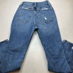 Abercrombie & Fitch A&F Curve Love Mom Jean 24 Regular Medium Destroy Photo 3