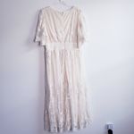 Baltic Born  Clarisa Lace Midi Dress V-Neckline New Without Tags Photo 7