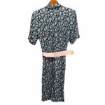 Vintage 60's Floral Midi Dress size 10P Pink Photo 1