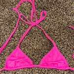 Pink triangle bikini Photo 2
