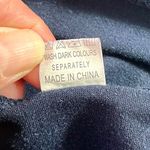 Merokeety  Navy Short Sleeve Mini Dress Large Photo 8