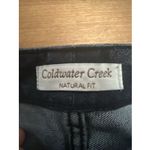 Coldwater Creek Women’s  Capri Pants Size 16 Dark Wash Denim 38x21 Natural Fit Photo 4