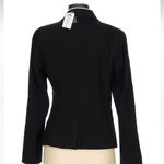 Cache Cachè Elegant Black Blazer with Embellished Shoulders Size 6 Photo 1