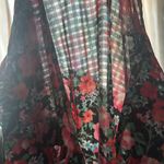 ZARA  Women’s Floral Maxi Dress Ruffle Tiered Size Medium Photo 6