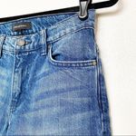 Ei8htdreams Tweed Zipper Hem Denim Jeans Size 25 Blue Photo 1