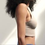 Zara  Cropped Tank Top Sleeveless Crewneck Crop Top Photo 2