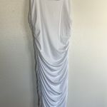 Amazon NWOT BEAGIMEG Sexy Bodycon Sleeveless Ruched Tank Top Casual Dress sz S Photo 2
