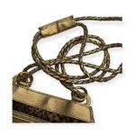 Tiannl ✽ Faux Fur Crossbody Handbag ✽ Animal Print ✽ Vegan Gold Metal Snakeskin Brown Photo 13