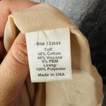 PAPER CROWN Women's Gray Speckled Copper Ties at Wrist Oversized Dress Size XS Photo 7