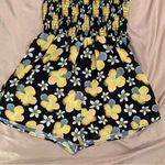 Floral Shrilled Cami Romper Photo 2