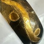 Vintage Etched Brass Bangle Photo 6