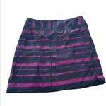 Apostrophe Women's Size 12 Black & Pink A-Line Skirt Semi Sheer Black Overlay Photo 7