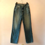 SLVRLAKE London Straight Leg Jeans in Tell Me Why Blue Denim Women's size 26 Photo 1