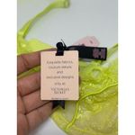 Victoria's Secret NWT Victoria’s Secret Designer Exquisite Collection Bra – Neon Yellow Lace 32C Photo 3
