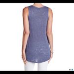 Bobeau NWT Blue cross strap tank top. Photo 1