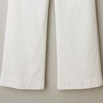 J.Crew  Petite Five‎ Pocket Wide Leg Jean in White Wash Size 32P Fisherman Photo 10