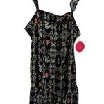 Agua Bendita NWT  x Target Women Dress Sleeveless Tile Floral Flutter Mini 1X Photo 3