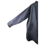 POL Small Womens Button Front Jacket Coat Blue Cotton Blend Refined Minimalist Photo 9