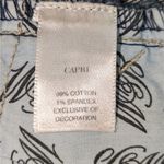 White House | Black Market WHBM Noir Capri EUC $110 size 4 Waist 31 J1208 Photo 5