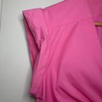 Karlie  Poplin Knot Cut-Out Maxi Dress. Size: Large. Color: Hot Pink. Photo 7