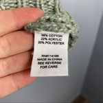 Adyson Parker Alyson Parker NEW Green Knit Sweater V Neck Textured Soft Cozy Stretch Size S Photo 4