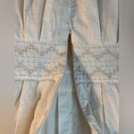 Anna Cate Dress Womens L Ivory Adele Cut Out Embroidery Boho Aztec Wedding White Size L Photo 8