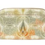 Ted Baker  Leola Makeup Cosmetic/Travel Bag Floral Vinyl Zip Closure Photo 0