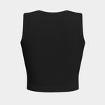 Micas Black Crop Top Photo 1